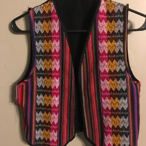 Mexican Embroidered Vest